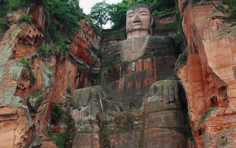 Der Große Buddha von Leshan
