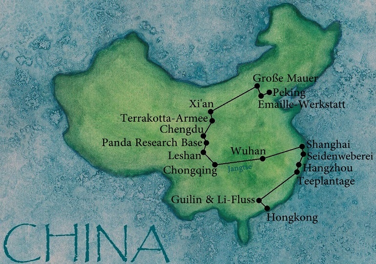 Karte China