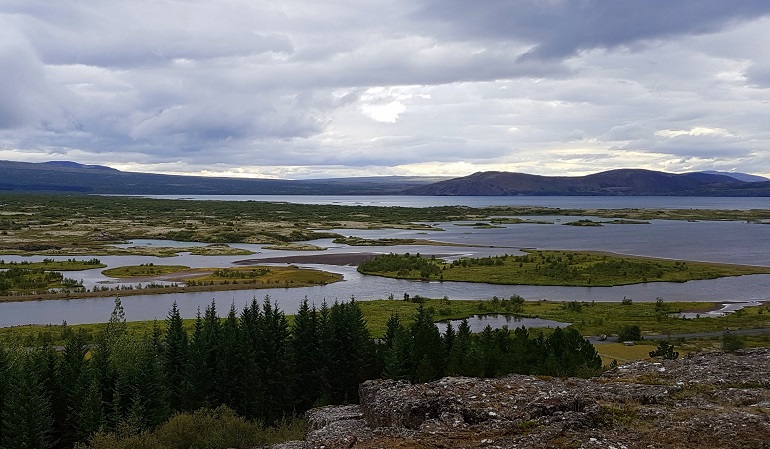 Im Thingvellir-Nationalpark