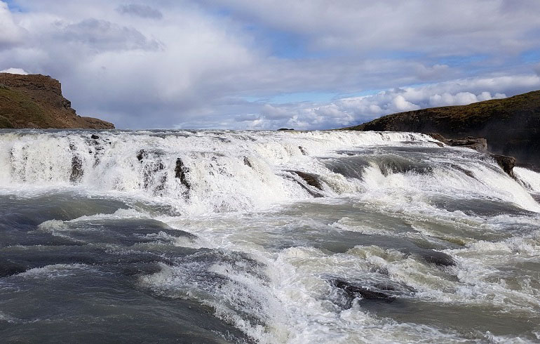 Gullfoss-Wasserfall