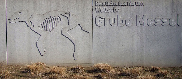 Eingang Besucherzentrum Grube Messel