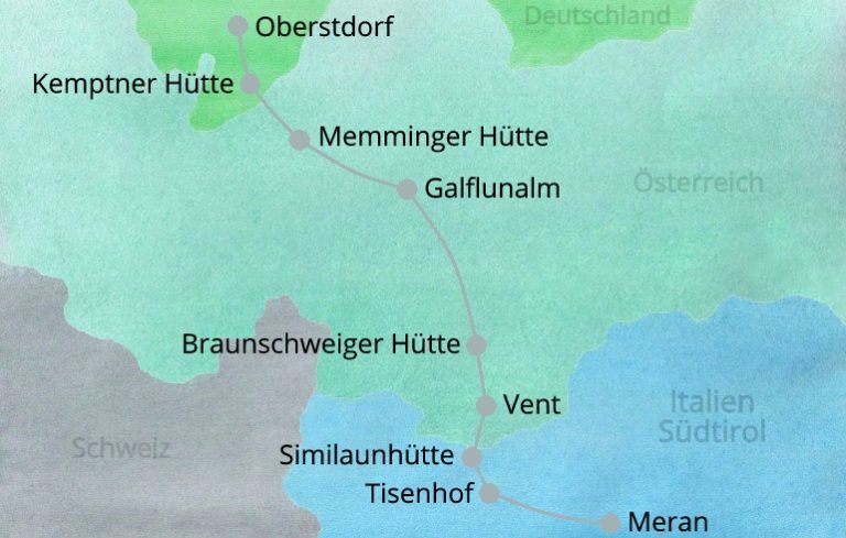 Alpen berquerung E5 Von Oberstdorf Nach Meran Abenteuersammlerin alpen-berquerung-e5-von-oberstdorf-nach-meran-abenteuersammlerin