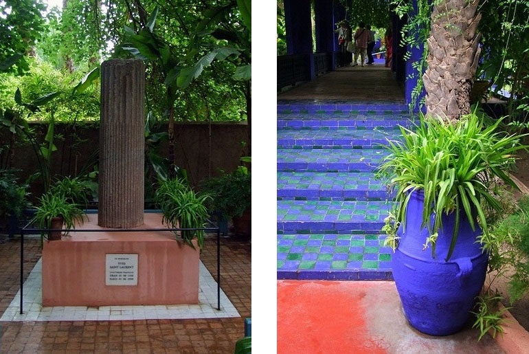Unterwegs im Jardin Majorelle