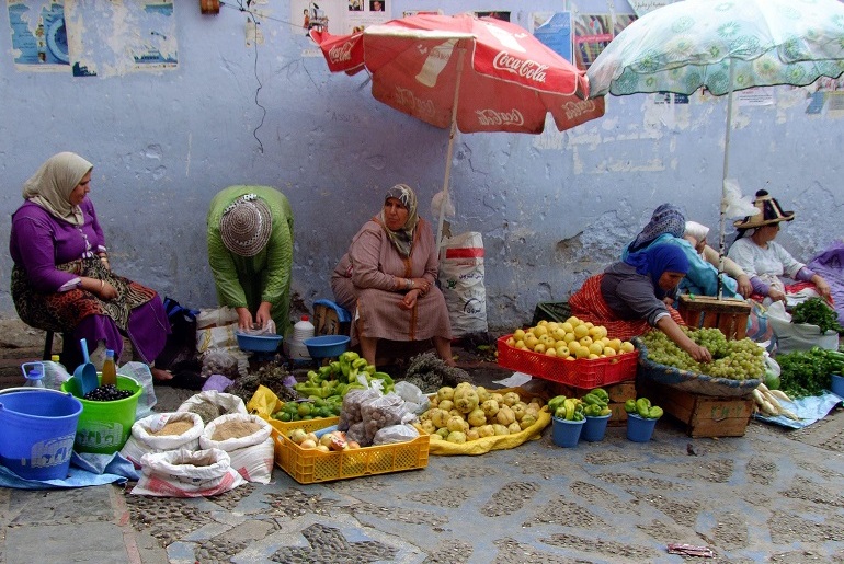 Markt in Chefchaouen