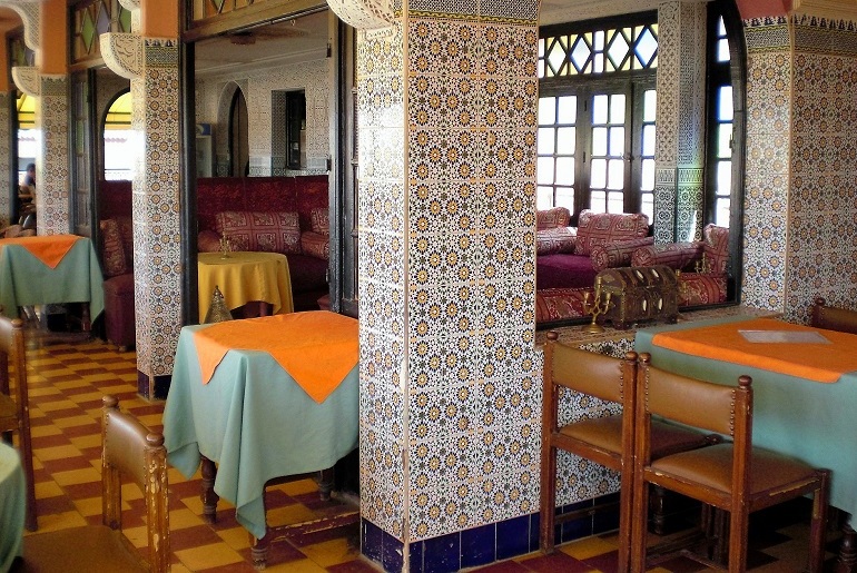 Restaurant in Marokko