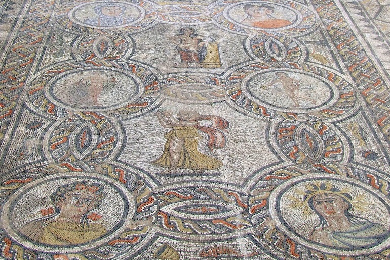 Mosaik in Volubilis