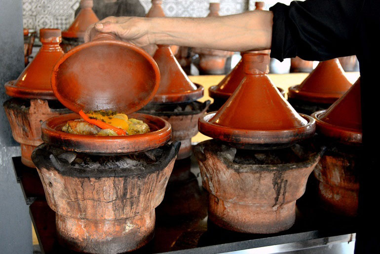 Kochen im Tajine