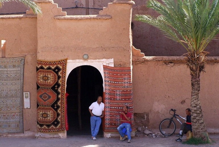 Kasbah aus Stampflehm