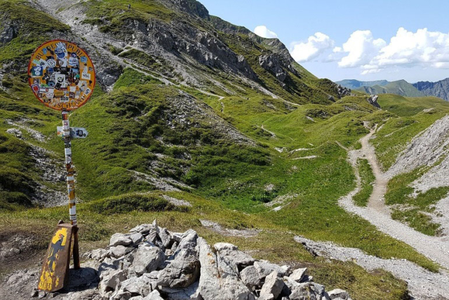 Grenzschild