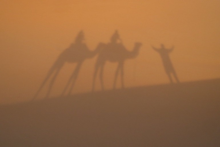 Unterwegs in der Erg Chebbi