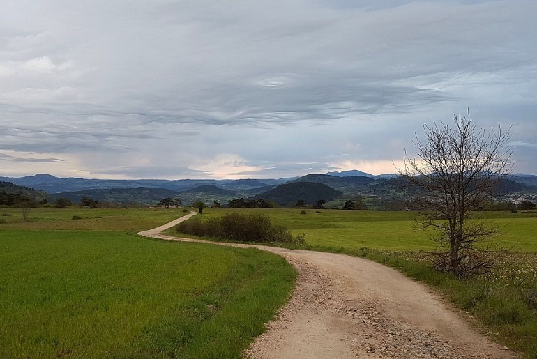 Auf dem Weg nach Le Monastier-sur-Gazeille