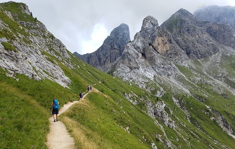 Dolomiten Hoehenweg Nr. 1