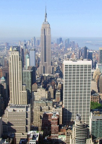 Blick auf Empire State Building