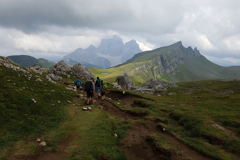 Auf dem Dolomiten-Höhenweg 1