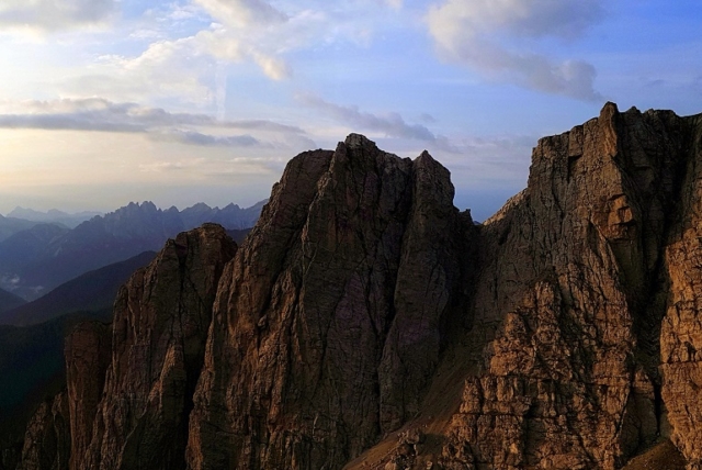 Ausblick vom Rifugio Coldài