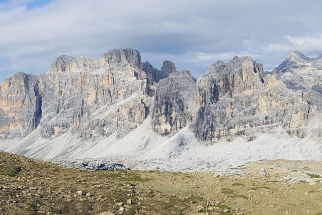 Ausblick vom Gipfel des Kleinen Lagazuoi