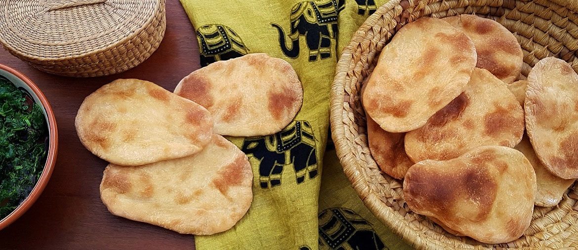 Naan-Brot