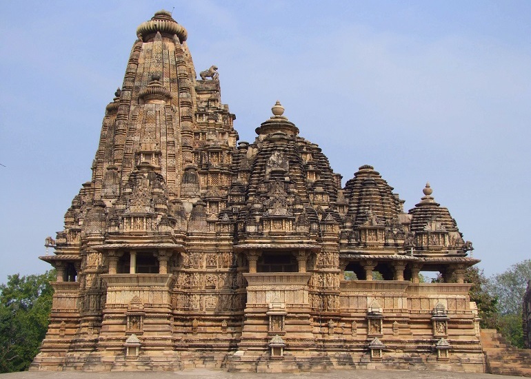 Tempelanlage in Khajuraho