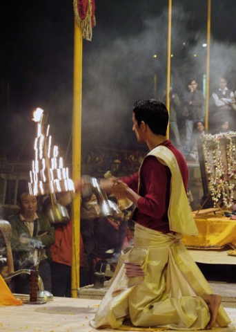 Ganga Aarti Ritual