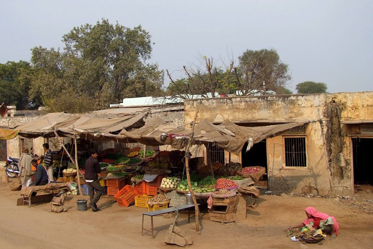 Gemüsestand in Rajasthan