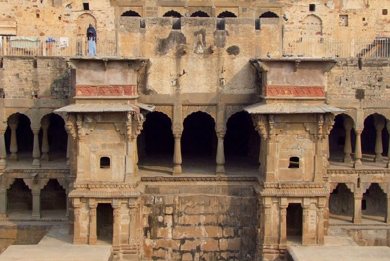 Brunnen in der Nähe von Jaipur