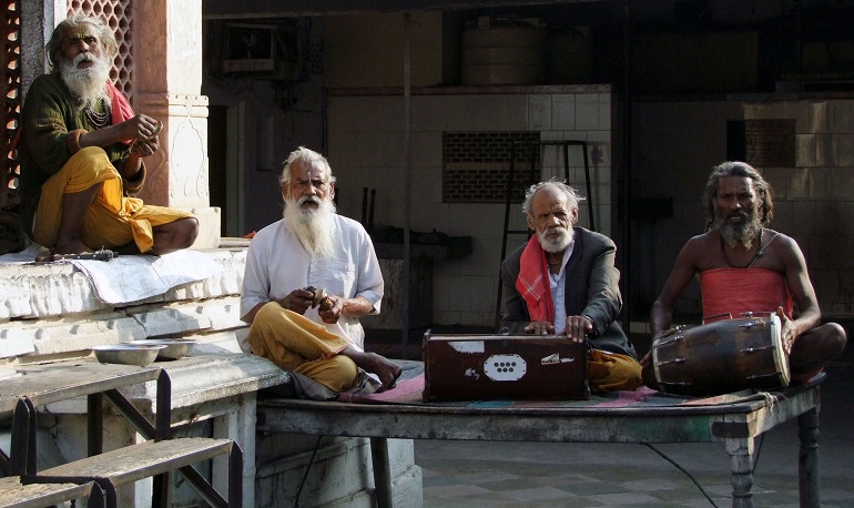 Musiker in Jaipur