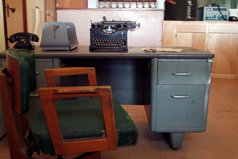 Schreibtisch, Alcatraz