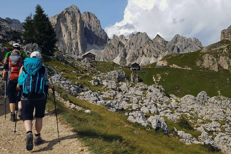 Rotwandhütte, Rosengarten