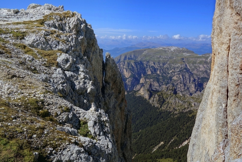 Santnerpass, Rosengarten