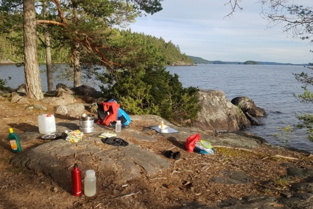 Abendessen mit Aussicht