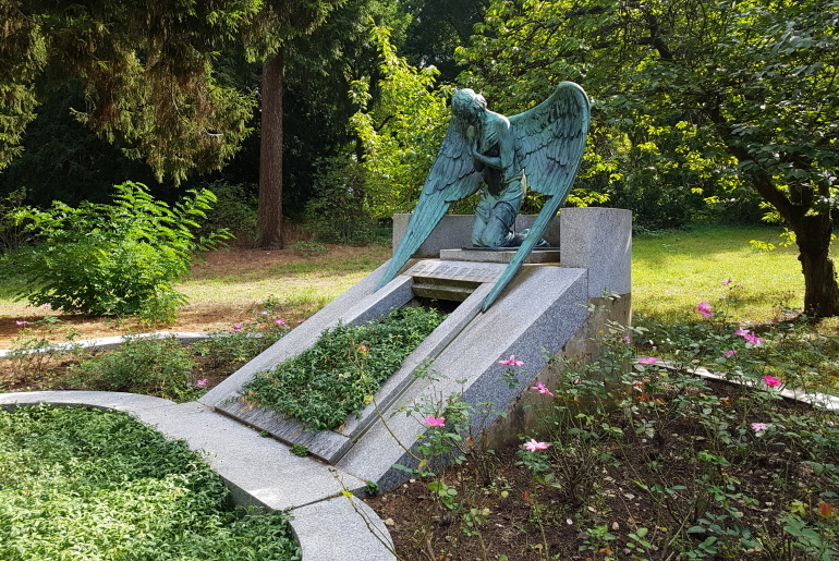 Engelgrab, Park Rosenhöhe